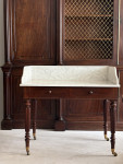Gillows Regency mahogany and marble wash stand