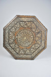 Late 19th century Anglo Indian inlaid Hoshiarpur table
