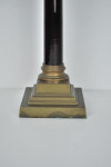 19th century ruby glass lamp base