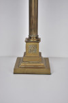20th century gilt-brass table lamp