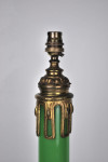 Green Brass Lamp