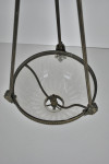 19th century brass plafonnier