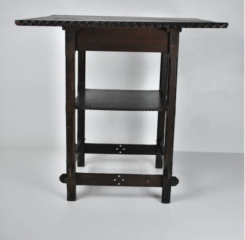 Arts & Crafts occasional table, 1880