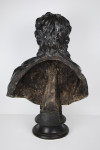 Bronzed plaster bust of John Locke