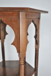 'Liberty' oak Moorish table