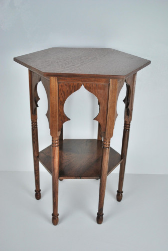 'Liberty' oak Moorish table