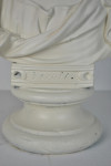A Regency plaster bust of Virgil by Robert Shout, Holborn