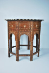 Late 19th century inlaid Hoshiarpur table