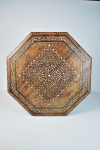 Late 19th century inlaid Hoshiarpur table