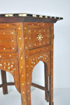 Late 19th century inlaid Hoshiarpur table