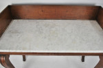 Regency marble top table