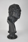 19th century plaster library bust