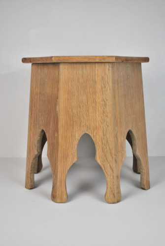 Bleached oak 'Liberty' Moorish table