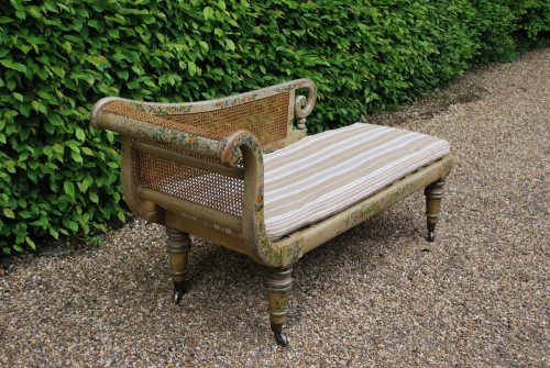 19th century, George IV chaise lounge in the original print