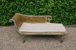 19th century, George IV chaise lounge in the original print