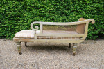 19th century, George IV chaise lounge in the original print