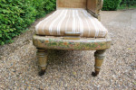 19th century, George IV chaise lounge in the original print