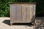 Beautiful 19th century solid English oak chest of drawers by renowned makers Gillows