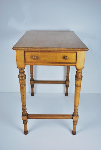 Scottish Aesthetic oak centre table by Morrison & Co., Edinburgh.  Circa 1850 - 1880