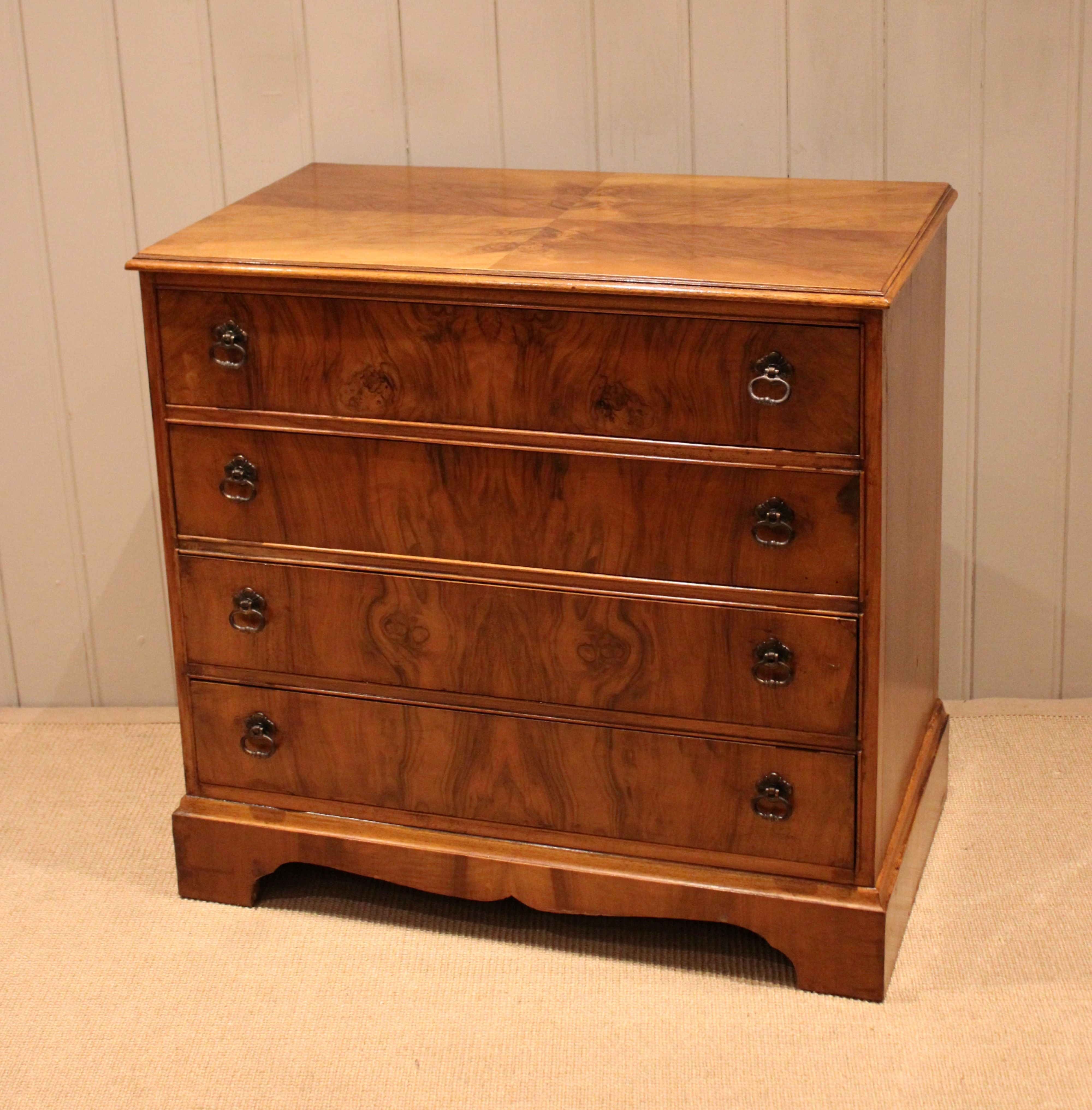 Walnut Chest Of Drawers