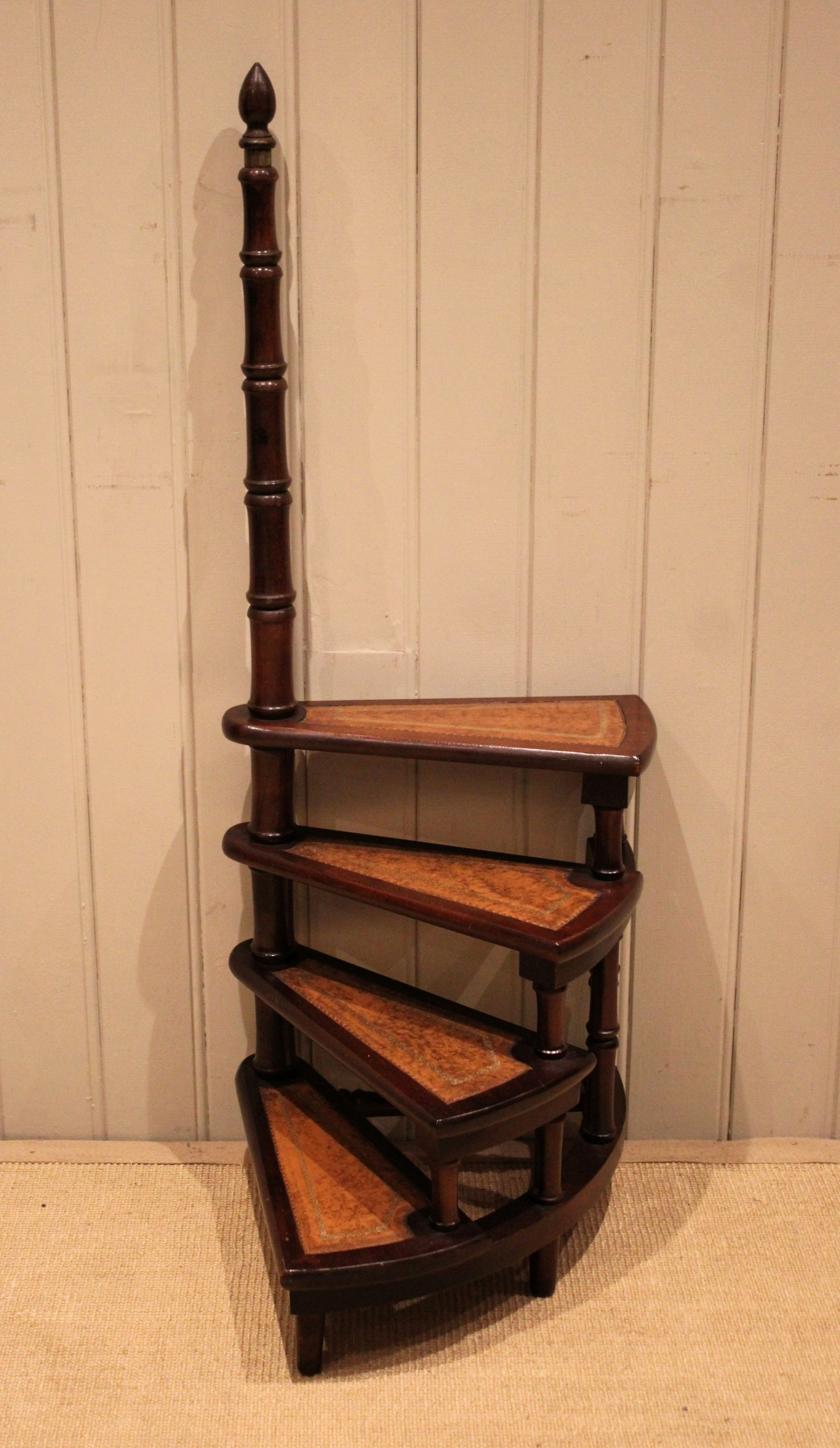 Mahogany Library Steps
