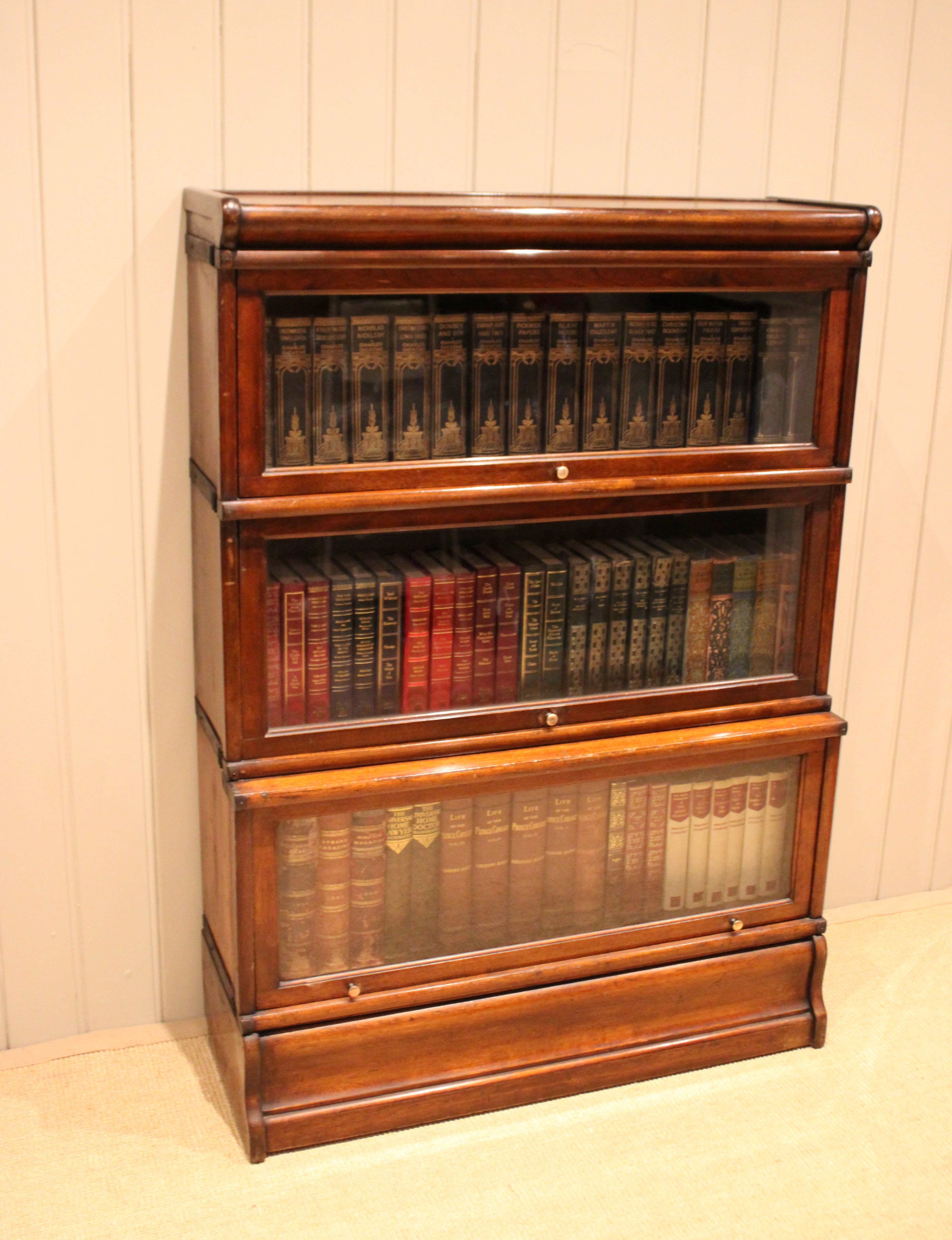 Mahogany Globe Wernicke Stacking Bookcase