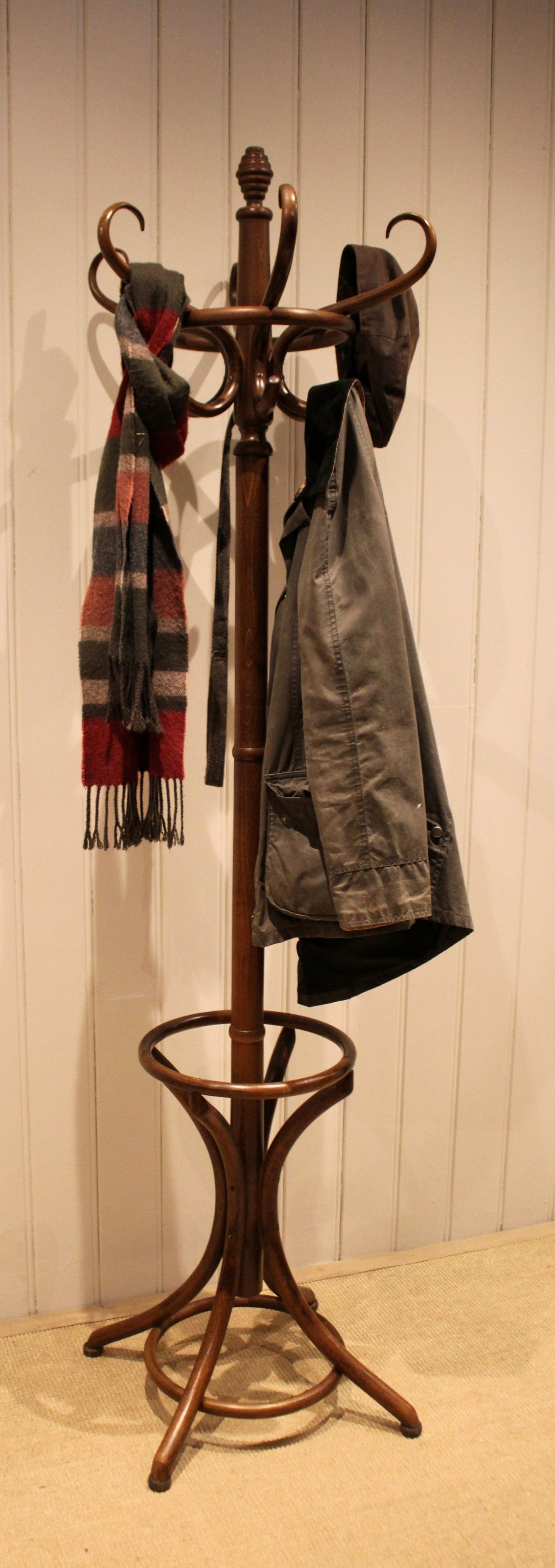 Beech Coat & Hat Stand
