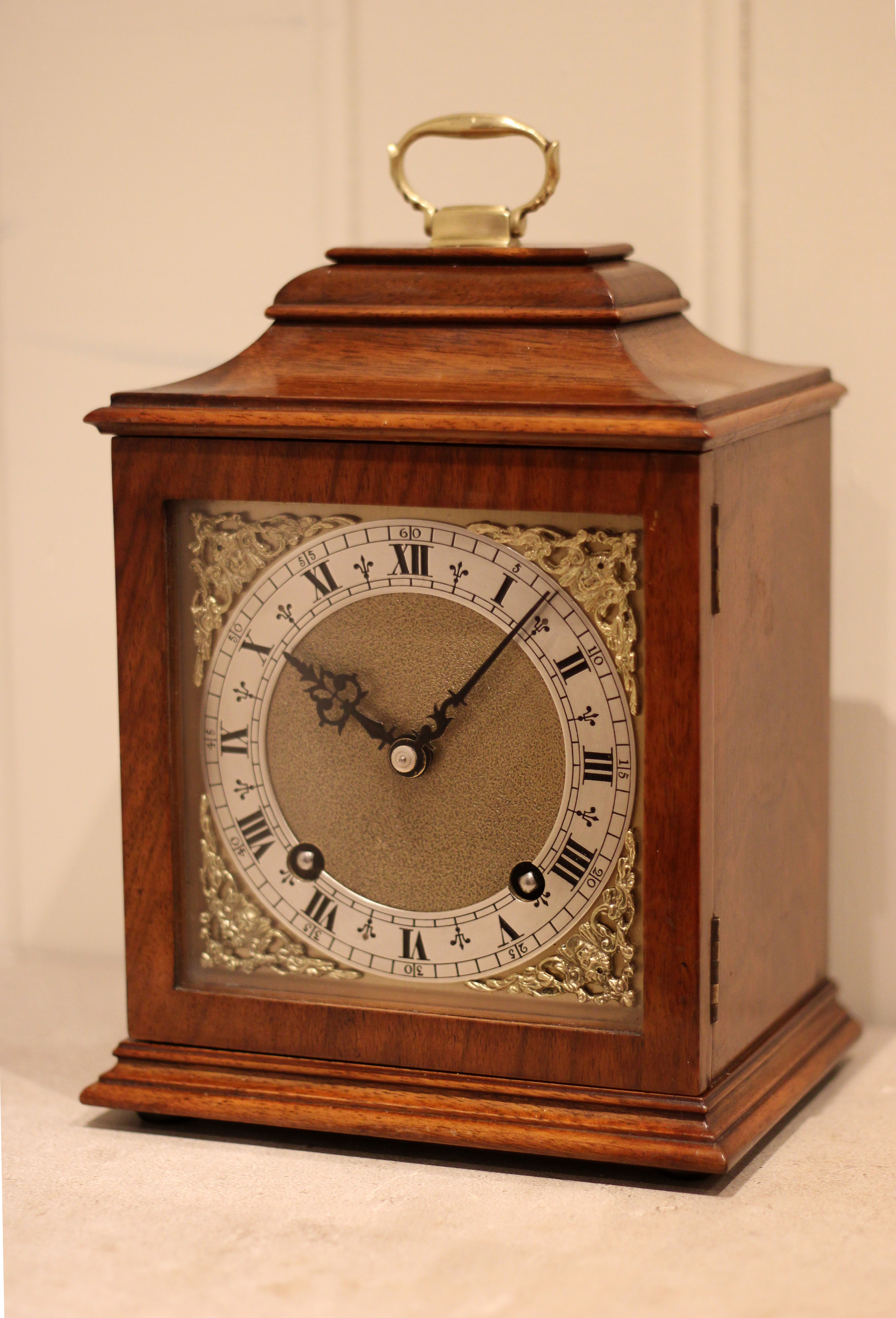 Walnut Mantel Clock