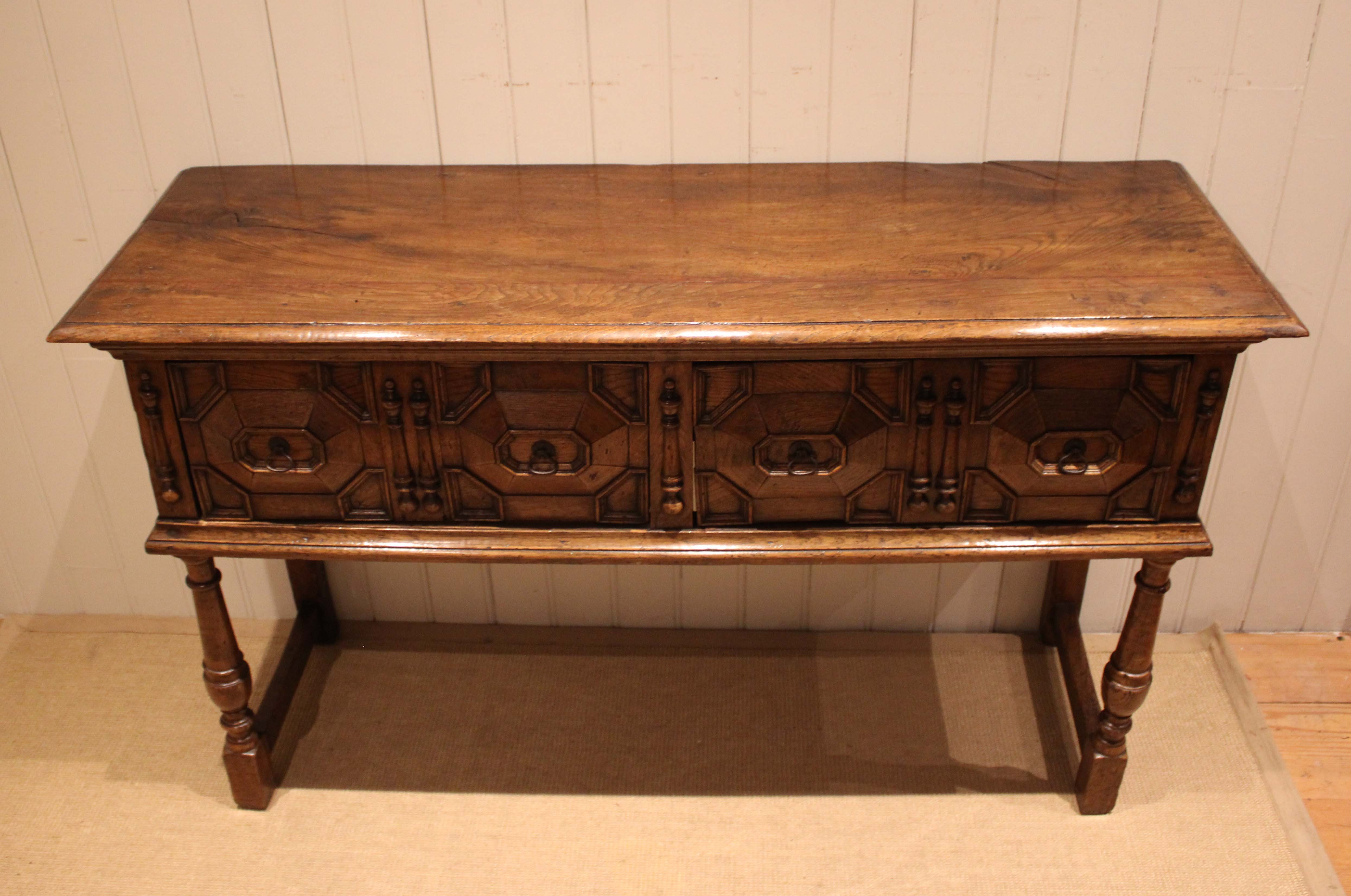 High Quality Oak Dresser Base