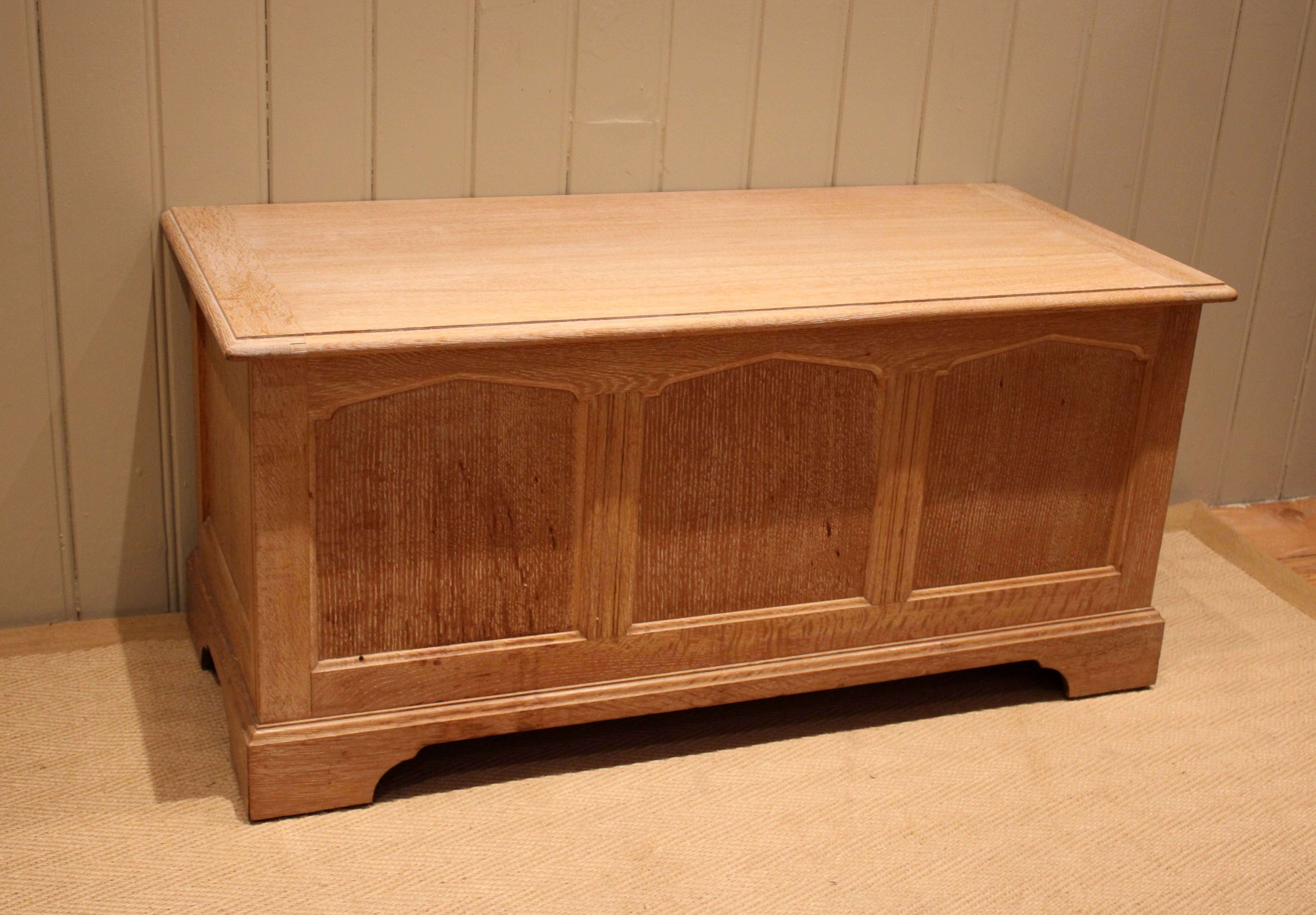 Limed Oak Coffer